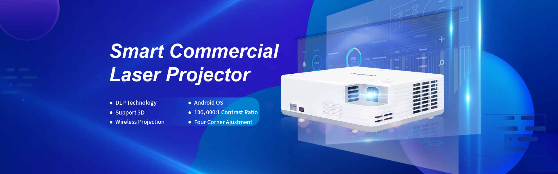 Smart Commercial Laser Projector